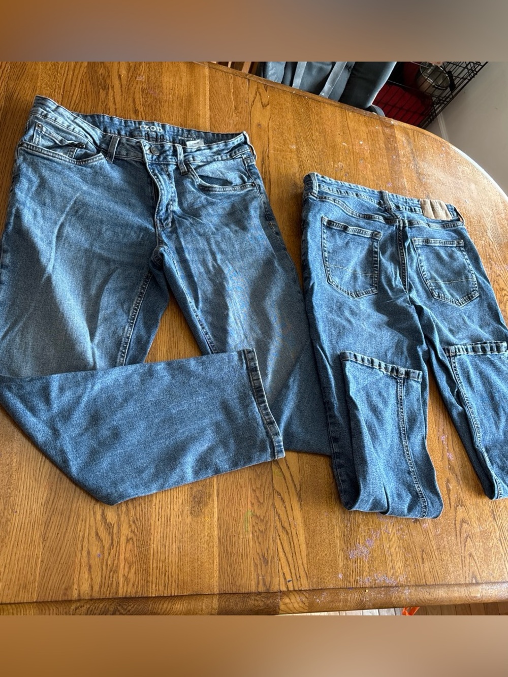 Men’s 32x30 Relaxed Fit Blue Jeans